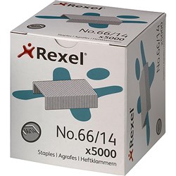 REXEL 66 STAPLES 14mm 5000 R06075 B5000