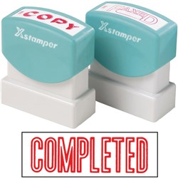 XSTAMPER 1026 COMPLETED RED