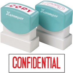 XSTAMPER 1130 CONFIDENTIAL RED