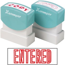 XSTAMPER CX-B ENTERED RED 1021