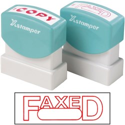 XSTAMPER 1350 FAXED / DATE RED