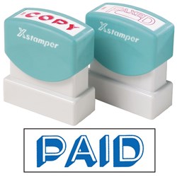 XSTAMP CX-B PAID BLUE 1357