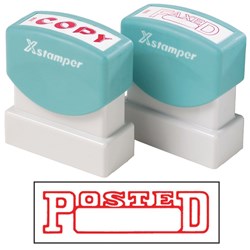 XSTAMPER 1211 POSTED/DATE RED