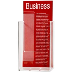 ESSELTE BROCHURE HOLDERS DL WALL MOUNT W104