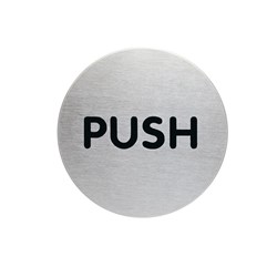 DURABLE PICTOGRAM SIGN Push 65mm