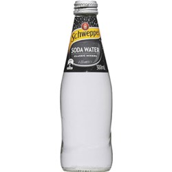 SCHWEPPES SODAWATER 300ml Pack 24