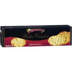 ARNOTTS BISCUITS PORTION CONTROL Water Cracker Twin Packs Box of 225