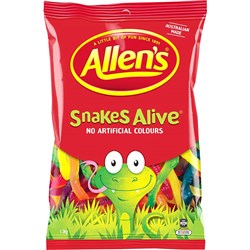 ALLENS CONFECTIONERY Snakes Alive 1.3kg