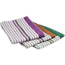 COMPASS TEA TOWELS 460MM X 770MM 102g SET OF 3 SET3