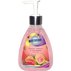 NORTHFORK LIQUID HAND SOAP GUAVA PAPAYA & CUCUMBER 250ML