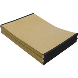 RAINBOW A3 250GSM ART FOLIO BROWN MInimum buy quantity 50