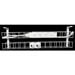 RAPID CABLE MANAGEMENT Dual Basket 950mm 4GPO + 2Data 1.5m Interconnecting Lead