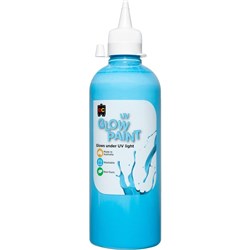 EC UV GLOW PAINT BLUE 500ML