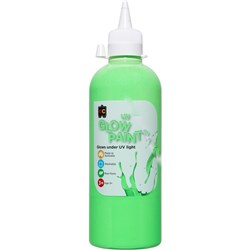 EC UV GLOW PAINT GREEN 500ML