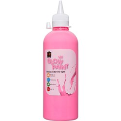 EC UV GLOW PAINT PINK 500ML