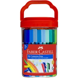 FABER-CASTELL CONNECTOR PEN Pack of 50