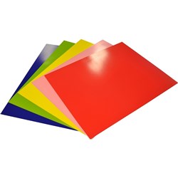 RAINBOW POSTER BOARD DOUBLE Sided 510x640mm ASSORTED