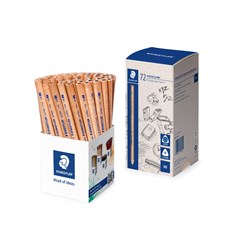 STAEDTLER NATURAL JUMBO PENCIL TRIANGULAR HB CUP 72