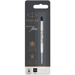 PARKER REFILLS & INK QUINK BALLPOINT MEDIUM BL1 BLACK