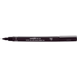 UNI PIN 200 FINE LINER PEN 0.05mm Black Minimum buy quantity 12
