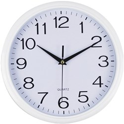 ITALPLAST ANALOGUE WALL CLOCK 43CM WHITE I398W