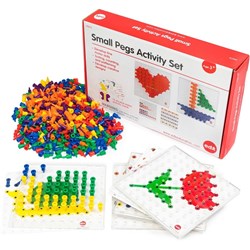 EDX EDUCATION PEG & PEG BOARD Small Activity Set