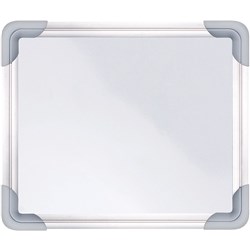 ZART WHITEBOARD MAGNETIC DOUBLE SIDED 25CMX21CM ALUMINIUM FRAME