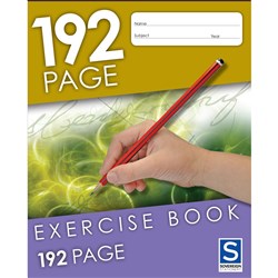 SOVEREIGN 225X175MM EXERCISE BOOK 8MM RULED 192 PAGE 140780