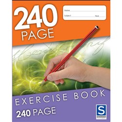 SOVEREIGN 225X175MM EXERCISE Book 8mm Ruled 240 Page 140781