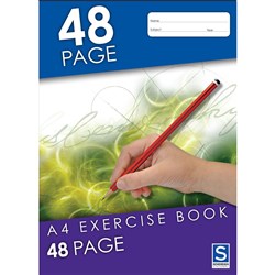 SOVEREIGN A4 EXERCISE BOOK 8MM Ruled 48 Page 140748