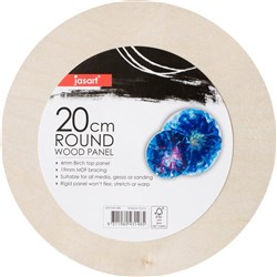 JASART ROUND ARTIST PANELS 20CM
