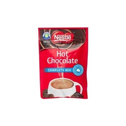 NESTLE HOT CHOCOLATE COMPLETE MIX SACHETS 25g BX100 434584