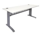 RAPIDLINE RAPID SPAN STRAIGHT DESK 1200W X 700D X 730MMH WHITESILVER