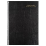COMMERCIAL DIARY A5 1 DAY TO A PAGE 1 HR BLACK 2027