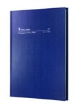 A5 COLLINS KINGSGROVE 181 DAY TO A PAGE BLUE DIARY