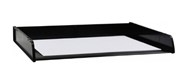 ITALPLAST A3 DOCUMENT TRAY BLACK WITH A4 DIVIDER