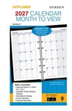 DEBDEN DAYPLANNER REFILL PERSONAL 96 X 172MM DATED MONTH TO VIEW 2027