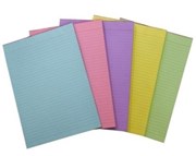 A4 RULED PAD BOND 70LF ASSORTED PK5