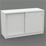 OM CREDENZA W1200 x D450 x H720mm WHITE