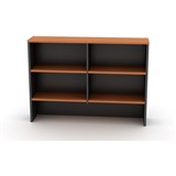 OM HUTCH W1200 x D325 x H1080mm Cherry Charcoal