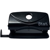 STAT HOLE PUNCH 2 HOLES BLACK SMALL 10 SHEETS