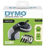 LABEL MAKER DYMO ORGANISER XPRESS EMBOSSER W 3 X BLACK TAPE