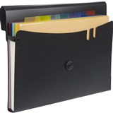 MARBIG PROFESSIONAL EXPANDING FILE 7 REMOVABLE POCKETS BLACK LANDSCAPE