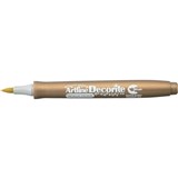ARTLINE DECORITE BRUSH MARKERS METALLIC GOLD BOX OF 12