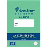 WRITER PREMIUM EXERCISE BOOK A4 9MM DOTTED THIRDS 64 PAGE