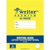 WRITER PREMIUM EXERCISE BOOK 245X330MM 18MM DOTTED THIRDS 64 PAGE