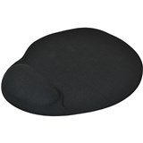 ITALPLAST MOUSE PAD GEL WRIST SUPPORT BLACK