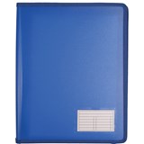 BANTEX ZIPPER BINDER A4 2D 25MM NAVY