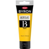 JASART BYRON ACRYLIC PAINT 75ML WARM YELLOW