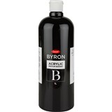 JASART BYRON ACRYLIC PAINT 1L BLACK